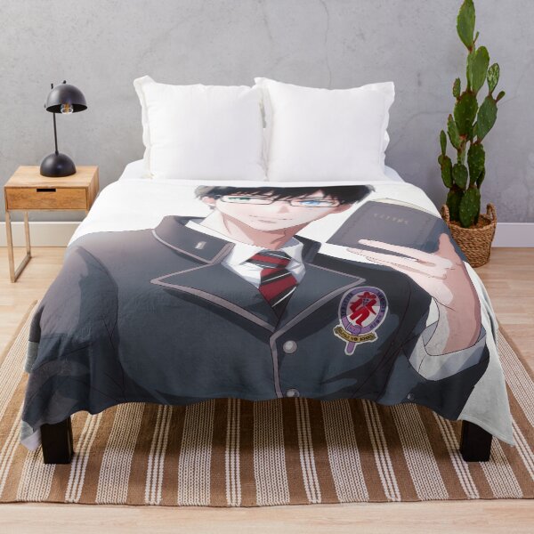 Item preview, Yukio Okumura Blue Exorcist Gentle Book Smile designed and sold by MicaheHaffner.