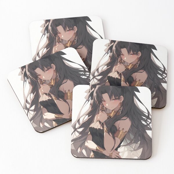 Item preview, Archer Ishtar Fate Grand Order Black Gold Divine Smile designed and sold by MicaheHaffner.