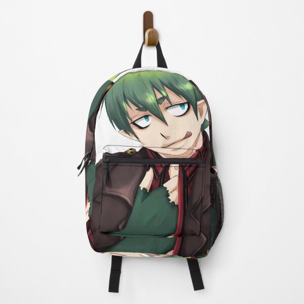Item preview, Amaimon Blue Exorcist Smirk Green Hair Portrait designed and sold by MicaheHaffner.