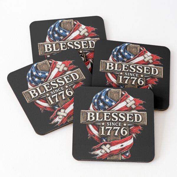 Item preview, BLESSED SINCE 1776! designed and sold by FunneeMugs.