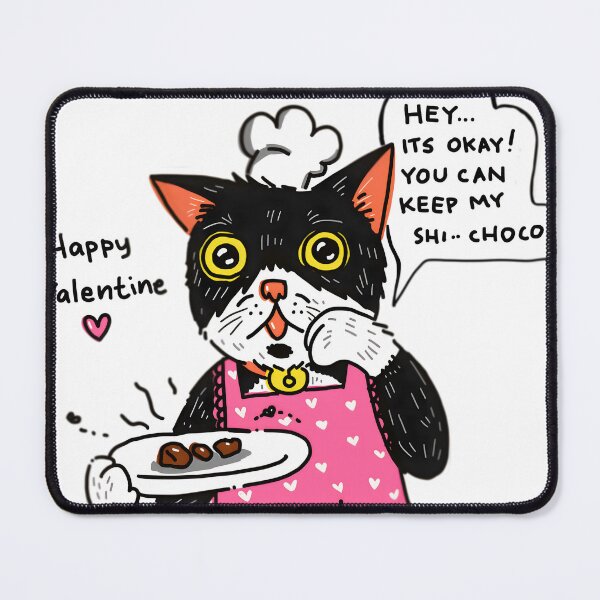 Item preview, Valentine Cat Chef designed and sold by Katiesfunn.