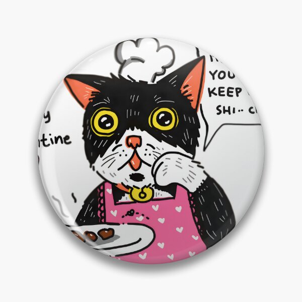 Item preview, Valentine Cat Chef designed and sold by Katiesfunn.