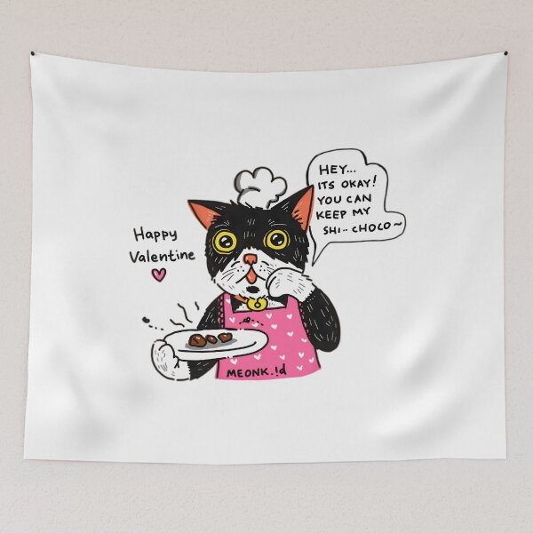 Item preview, Valentine Cat Chef designed and sold by Katiesfunn.