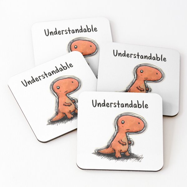 Item preview, Understandable Little Dinosaur Mood designed and sold by PreeCha Art & Co..