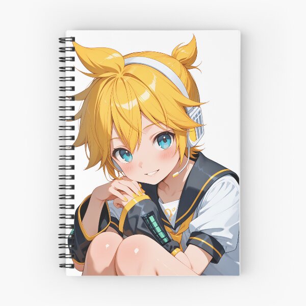Artikelvorschau, Kagamine Len Vocaloid Niedlich Nahaufnahme Heller Charme entworfen und verkauft von MicaheHaffner.