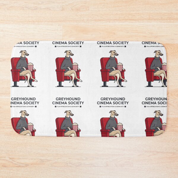 Item preview, Greyhound Cinema Society Movie Buff Popcorn Dog designed and sold by PictoVibe.
