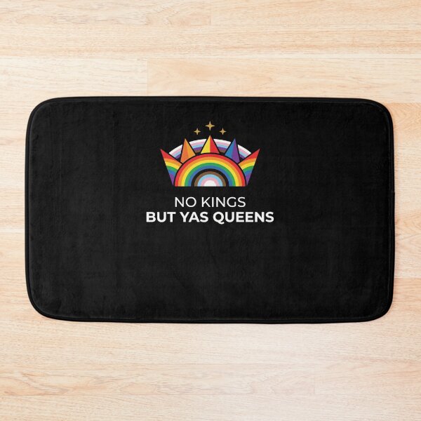 Item preview, NO KINGS BUT YAS QUEENS Progress Pride Crown designed and sold by snowry.