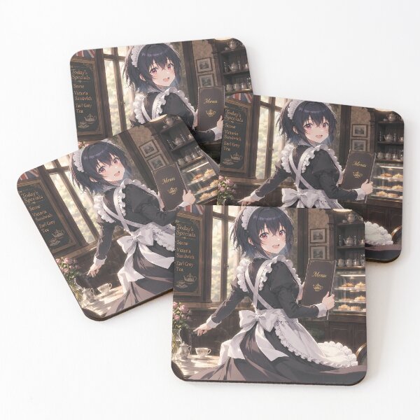 Item preview, Umi Asanagi Second Prettiest Girl Cafe Maid Smile designed and sold by MicaheHaffner.