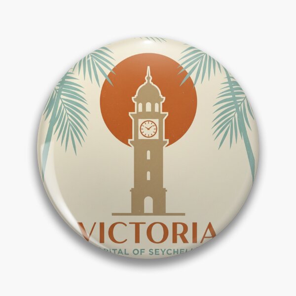 Item preview,  Vintage Victoria Seychelles Capital Travel Poster designed and sold by DuckOddity.