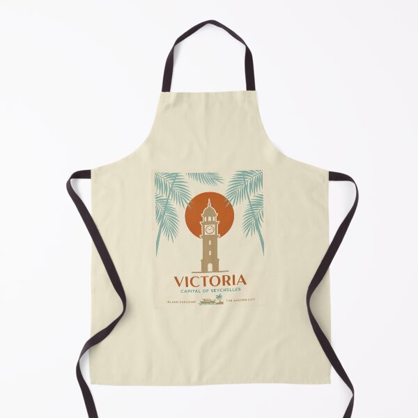 Item preview,  Vintage Victoria Seychelles Capital Travel Poster designed and sold by DuckOddity.