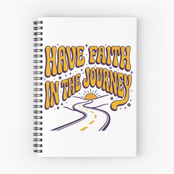 Item preview, Have Faith In The Journey — Retro Groovy Affirmation Shirt designed and sold by PlushFutura.