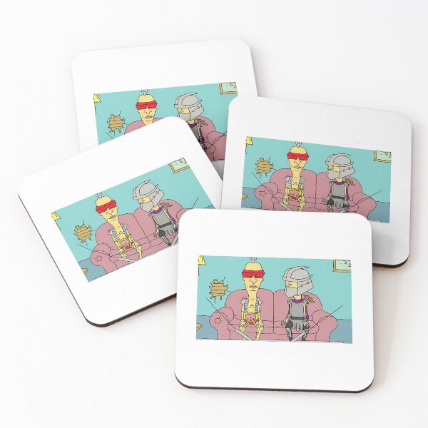 Item preview, Beavis And Butthead Tmnt Mashup Coffee Mug designed and sold by jyneliam.
