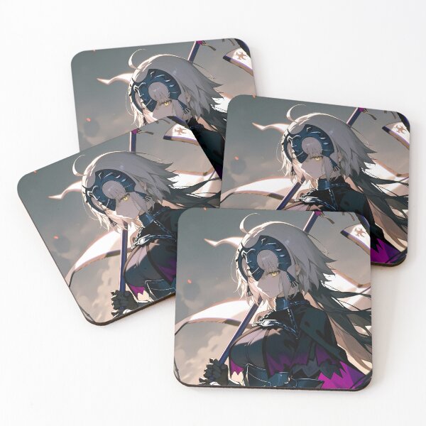 Item preview, Jeanne Alter Fate Grand Order Banner Knight Twilight designed and sold by MicaheHaffner.
