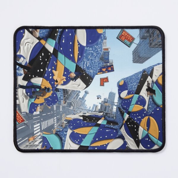 Item preview, arctic wings gravity shift colorful surreal geometric abstract design designed and sold by SmashingDeals.