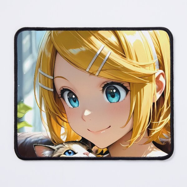 Item preview, Kagamine Rin Vocaloid Gentle Cat Cuddle designed and sold by MicaheHaffner.