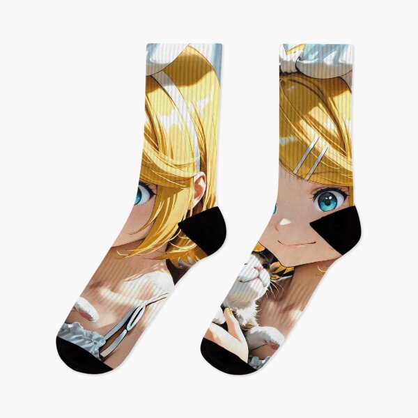 Item preview, Kagamine Rin Vocaloid Gentle Cat Cuddle designed and sold by MicaheHaffner.