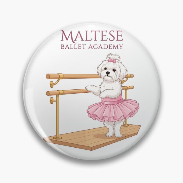Item preview, Maltese Ballet Academy Dance Barre Tutu Dog designed and sold by PictoVibe.
