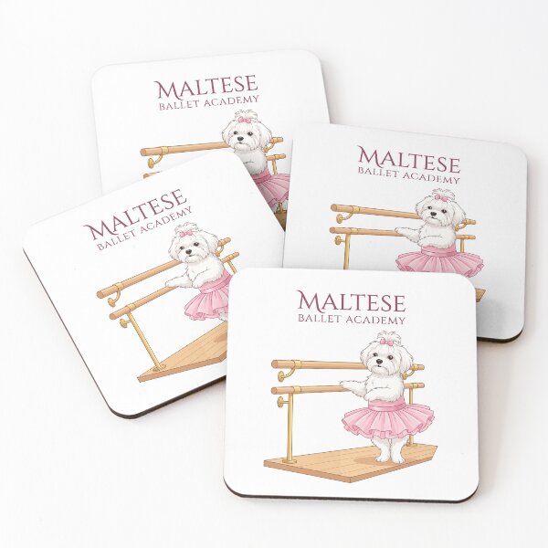 Item preview, Maltese Ballet Academy Dance Barre Tutu Dog designed and sold by PictoVibe.
