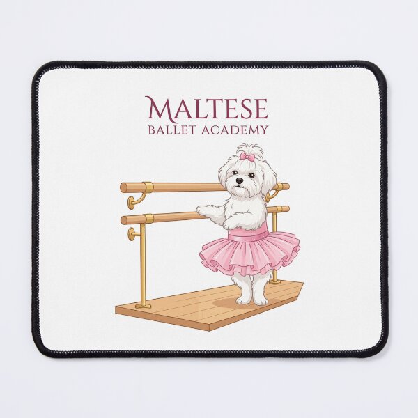 Item preview, Maltese Ballet Academy Dance Barre Tutu Dog designed and sold by PictoVibe.