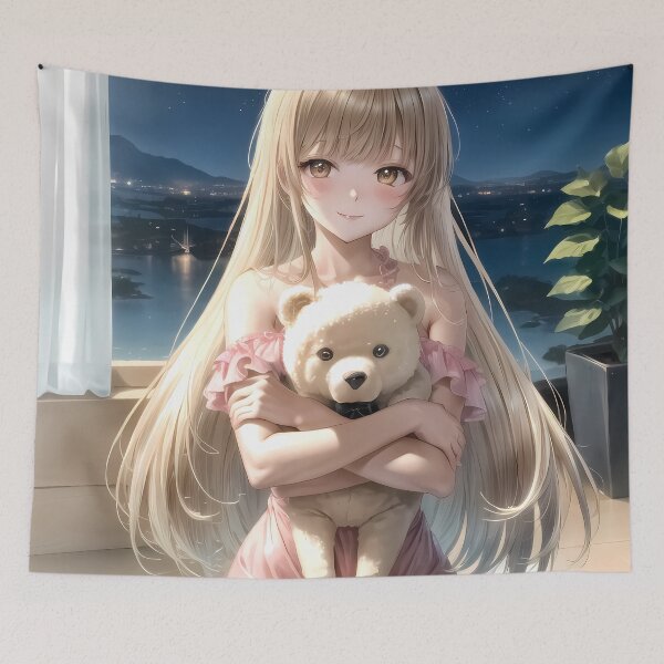 Item preview, Mahiru Shiina Angel Next Door Night Sky Teddy Bear Serenity designed and sold by MicaheHaffner.