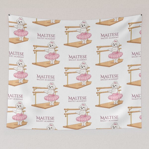 Item preview, Maltese Ballet Academy Dance Barre Tutu Dog designed and sold by PictoVibe.