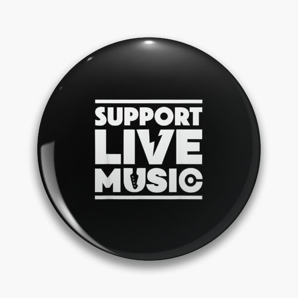 Item preview, Support Live Music Concerts Gigs Shows and Open Mic Night designed and sold by AnnUWatts.