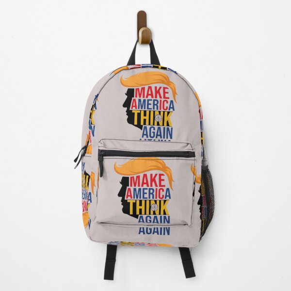 Item preview, Make America Think Again: Anti Trump Political Satire Design designed and sold by ShadowArtEG.