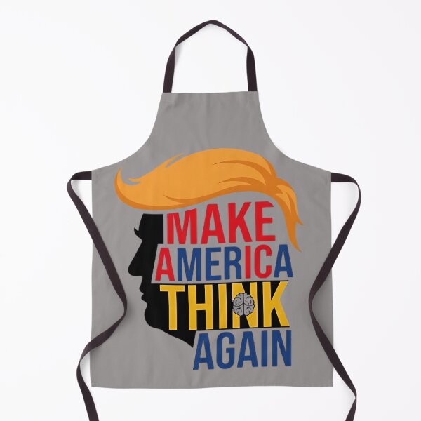 Item preview, Make America Think Again: Anti Trump Political Satire Design designed and sold by ShadowArtEG.