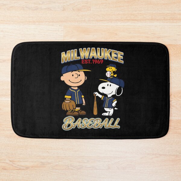 Item preview, Peanuts Charlie Brown Snoopy Brewerss Baseball designed and sold by WilliamFerris.