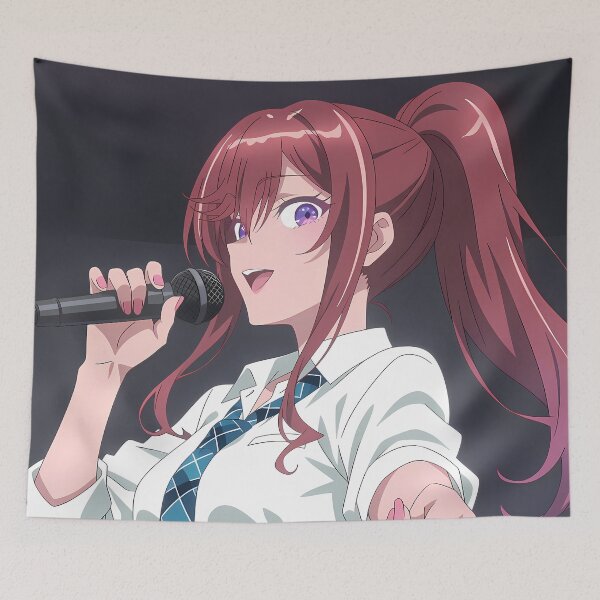 Item preview, Nina Nitta Second Prettiest Girl Karaoke Peace Sign Pose designed and sold by bystudiolereve.