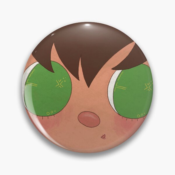 Item preview, Cute Green Big Eye Character designed and sold by Jessiemakescoolthings.