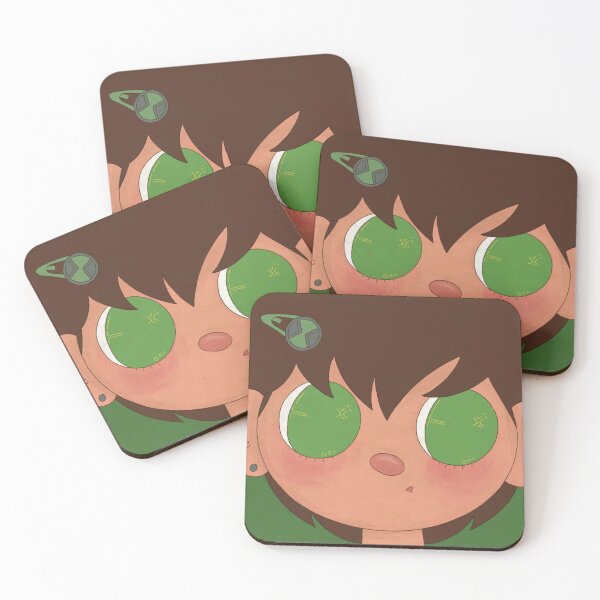 Item preview, Cute Green Big Eye Character designed and sold by Jessiemakescoolthings.