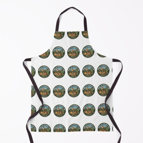 Item preview, Bengal Cat Bushcraft Club Camping Wilderness Feline designed and sold by PictoVibe.