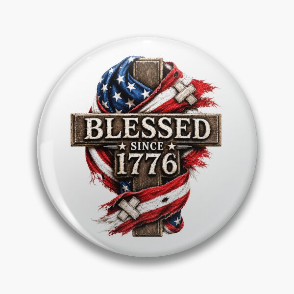Item preview, BLESSED SINCE 1776! designed and sold by FunneeMugs.
