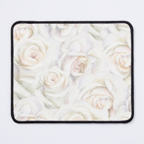 Item preview, Classic White Rose Bridal Pattern designed and sold by Studio Edit.