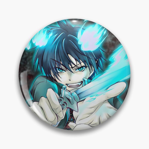 Item preview, Rin Okumura Blue Exorcist Fierce Blue Flame Charge designed and sold by bystudiolereve.