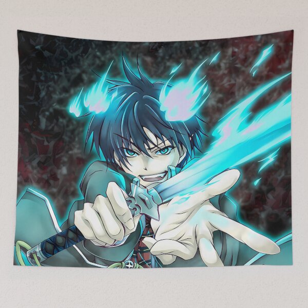 Item preview, Rin Okumura Blue Exorcist Fierce Blue Flame Charge designed and sold by bystudiolereve.