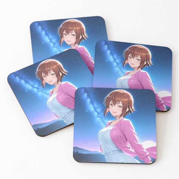 Item preview, Chisa Kotegawa Grand Blue Starry Night Pink Jacket designed and sold by bystudiolereve.