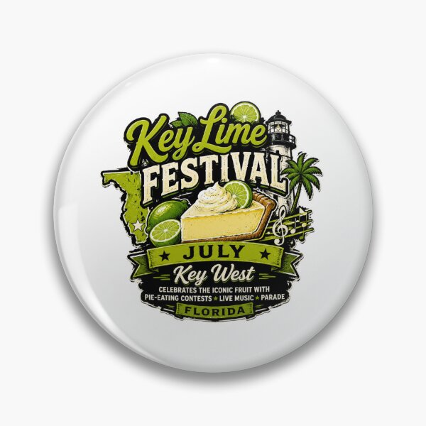 Item preview, Key Lime Festival Key West Florida designed and sold by Combat Skies.