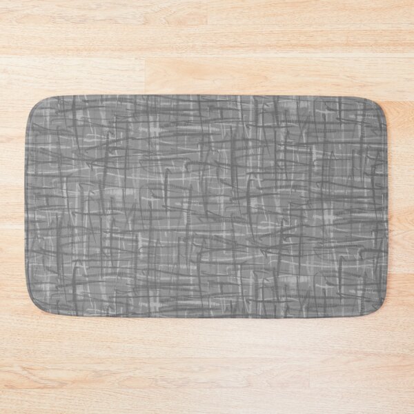 Item preview, Mid Century Modern Woven Linework Pattern in Gray designed and sold by kierkegaard.