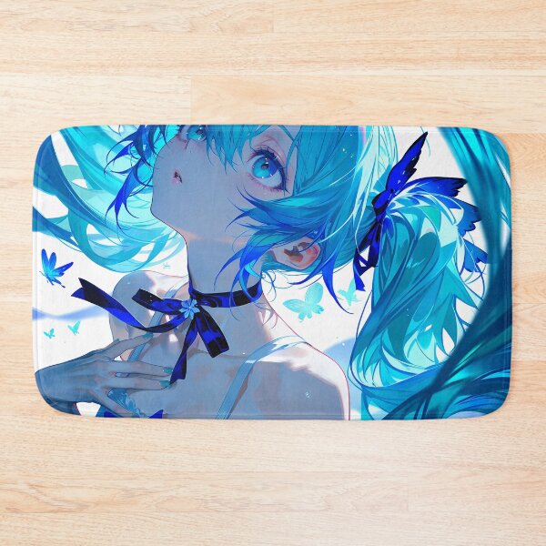 Item preview, Hatsune Miku Vocaloid Blue Butterfly White Dress Glow designed and sold by bystudiolereve.