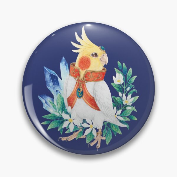 Item preview, Magic White Lutino Cockatiel designed and sold by Harpia Mágica.