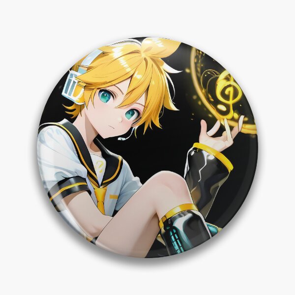 Artikelvorschau, Kagamine Len Vocaloid Magic Note Golden Glow entworfen und verkauft von bystudiolereve.
