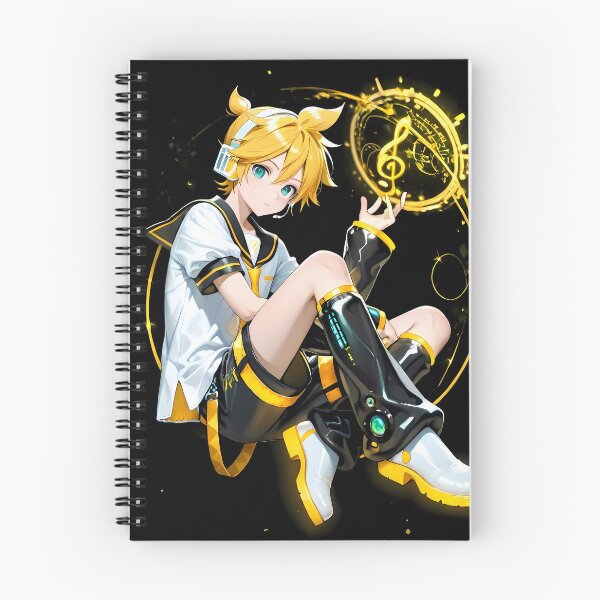 Artikelvorschau, Kagamine Len Vocaloid Magic Note Golden Glow entworfen und verkauft von bystudiolereve.