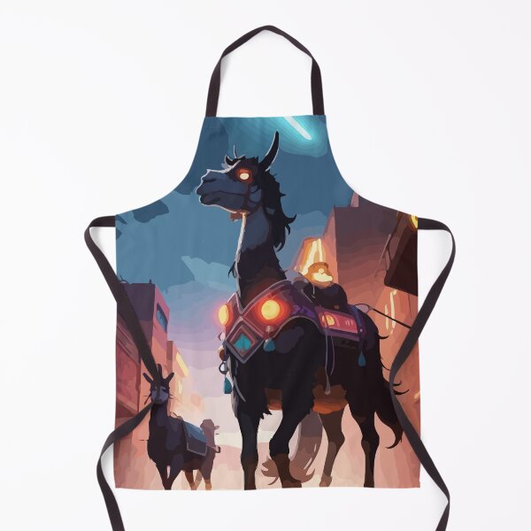 Item preview, The Electric Llama Caravan designed and sold by bb-15artstudio.