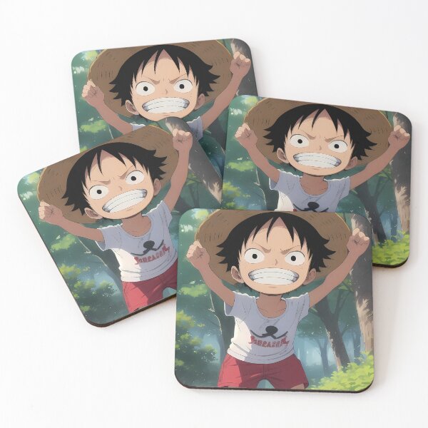 Item preview, Monkey D Luffy One Piece Cheerful Forest Adventure designed and sold by bystudiolereve.