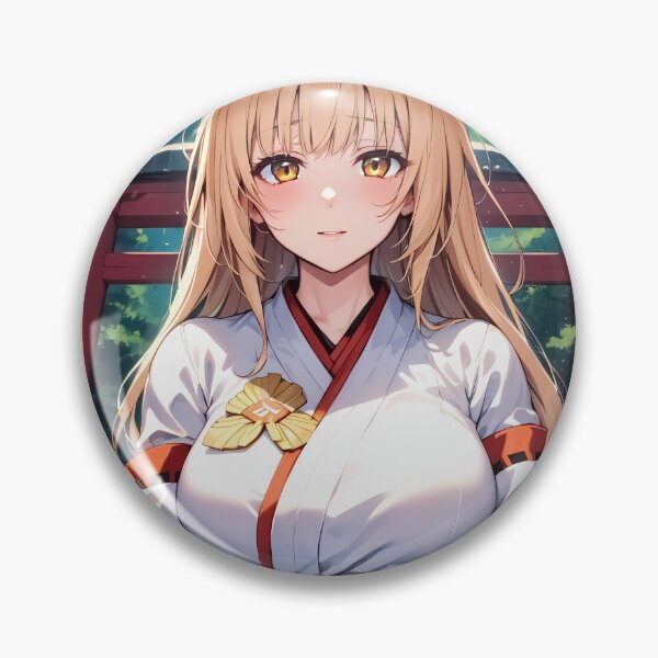 Item preview, Mahiru Shiina Angel Next Door Shrine Maiden Glow designed and sold by bystudiolereve.