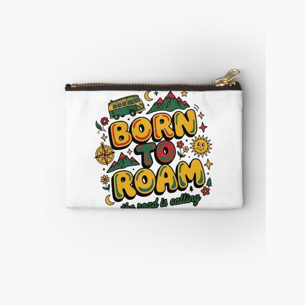 Item preview, Born To Roam — Retro Groovy Free Spirit Shirt designed and sold by PlushFutura.