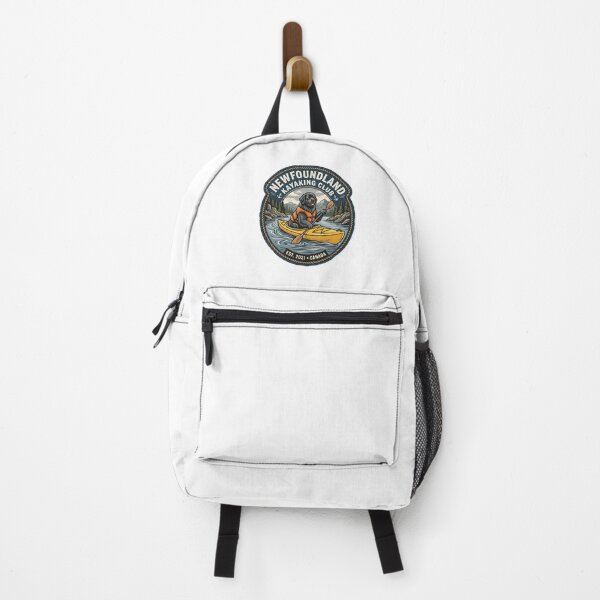Item preview, Newfoundland Kayaking Club Canoe Water Sports Dog designed and sold by PictoVibe.