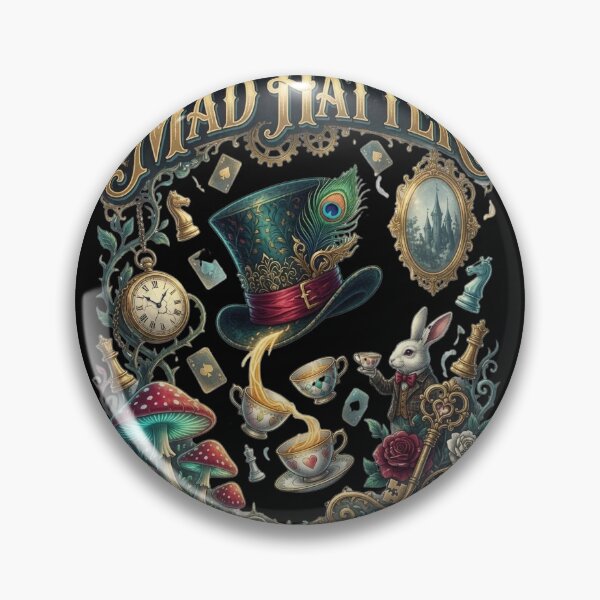 Item preview, Mad Hatter | Enchanted Alice in Wonderland Fantasy Art designed and sold by Jen.Lou.